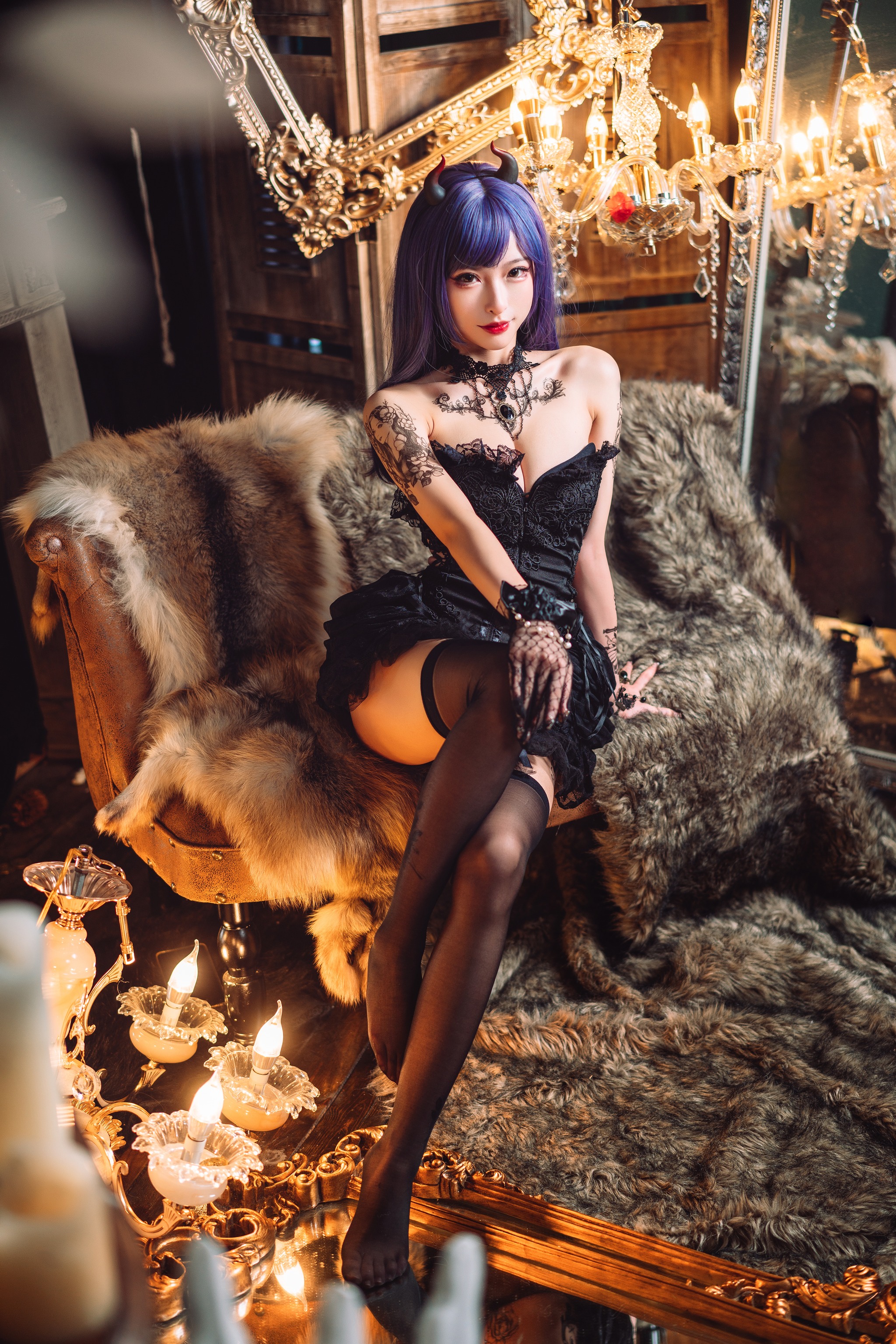 图片[1]-清水由乃 – NO.013 暗黑纹身 [30P]-XikXak